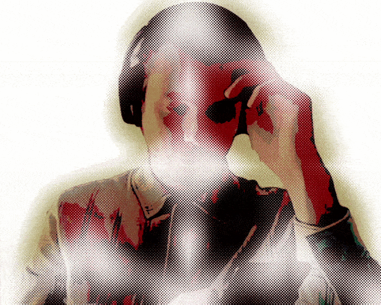 Grafisch verfremdetes Gif von Pascal Parisi