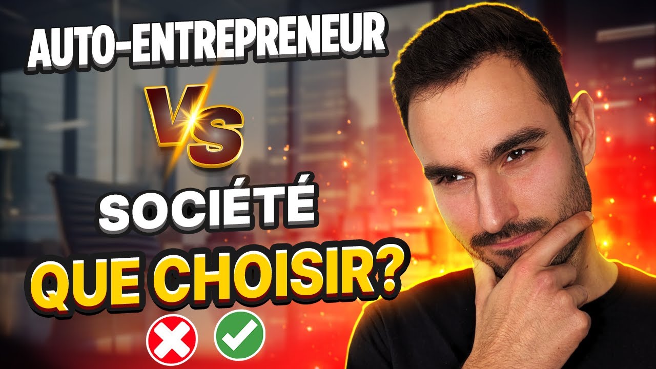 Auto entrepreneur ou société : Quel statut juridique choisir en freelance ?