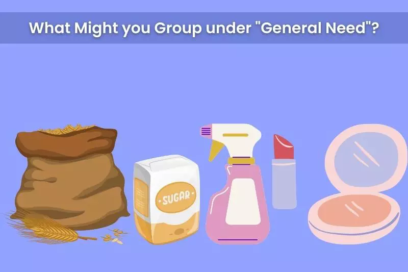 What Might you Group under "General Need"