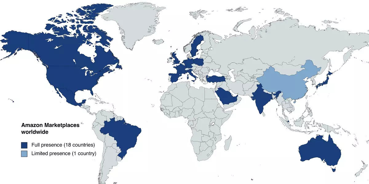 Why is Amazon so popular worldwide