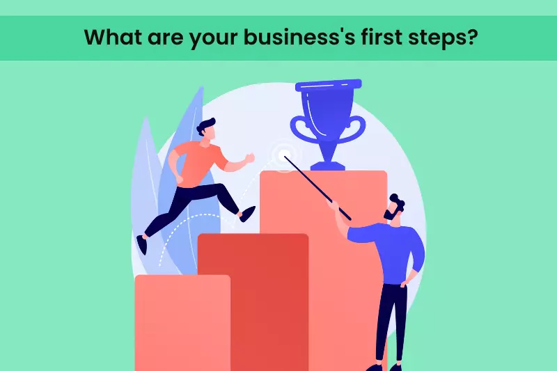 What are your business's first steps?