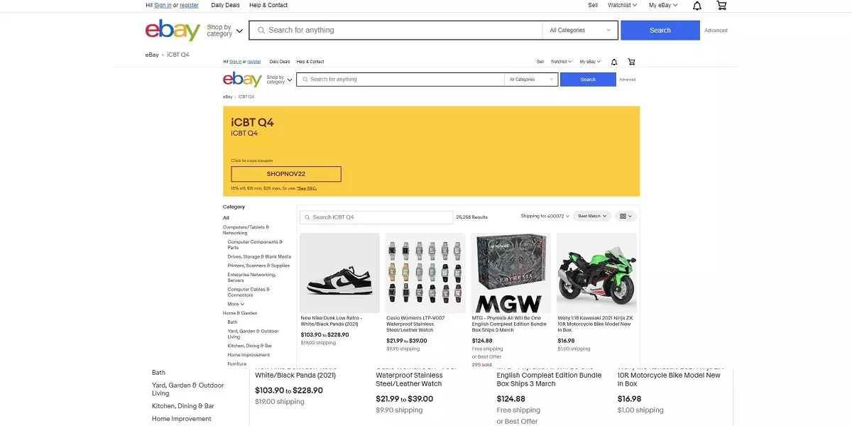 The procedure for selling a one-rupee note