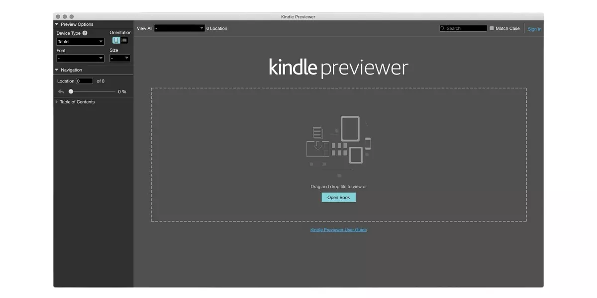 Kindle Previewer