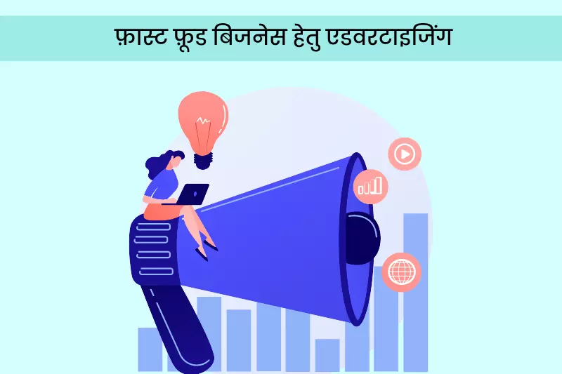 फ़ास्ट फ़ूड बिजनेस हेतु एडवरटाइजिंग -