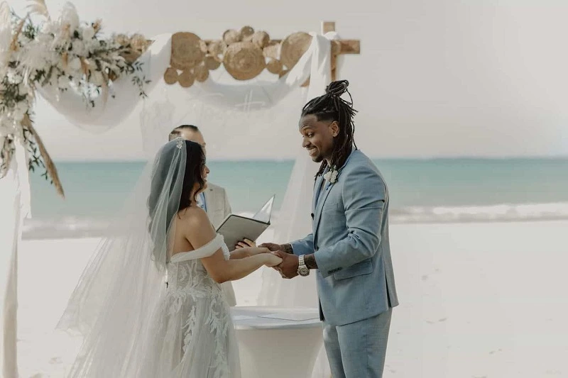 Both are getting married near the beach