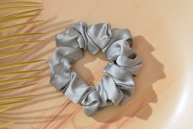 Scrunchies placed on the table.