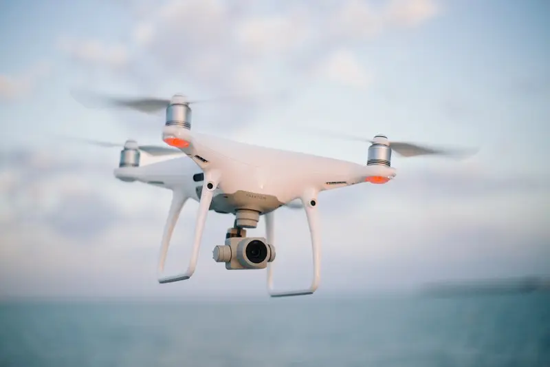 Drone camera is shown in the picture