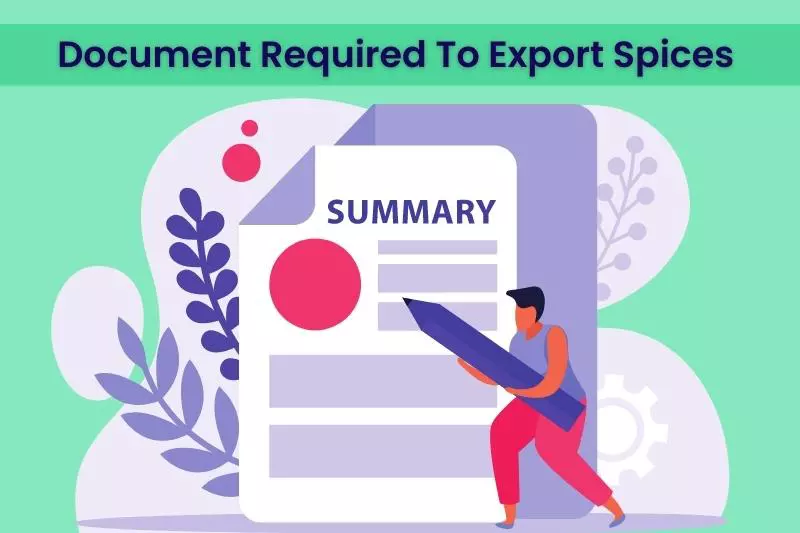 Document Required To Export Spices 