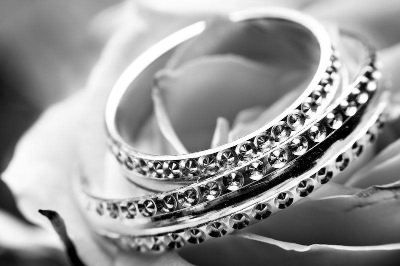 Diamond ring are shown in the picture