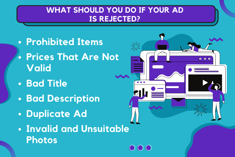What to do if ad is rejected.