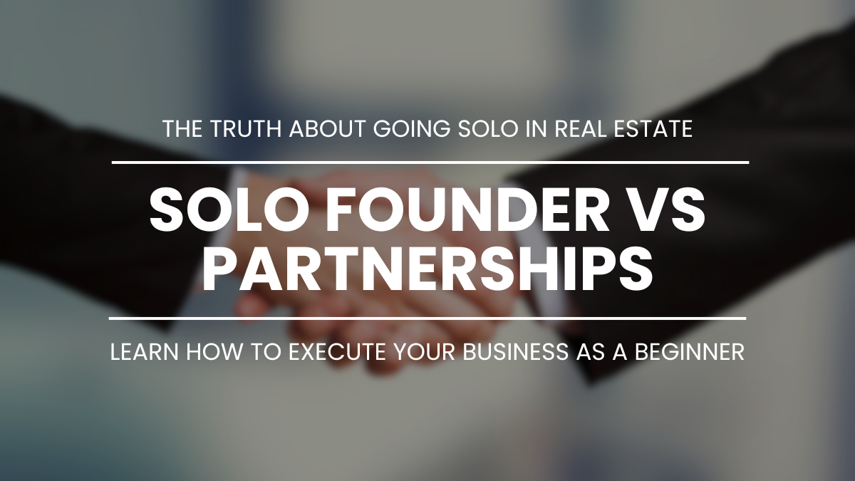 Solo Founder vs Partnerships: Which is better?