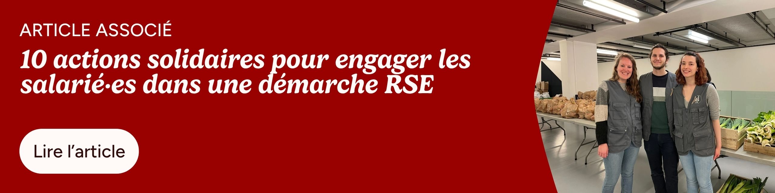 10 actions solidaires pour engager les salarié·es dans une démarche RSE