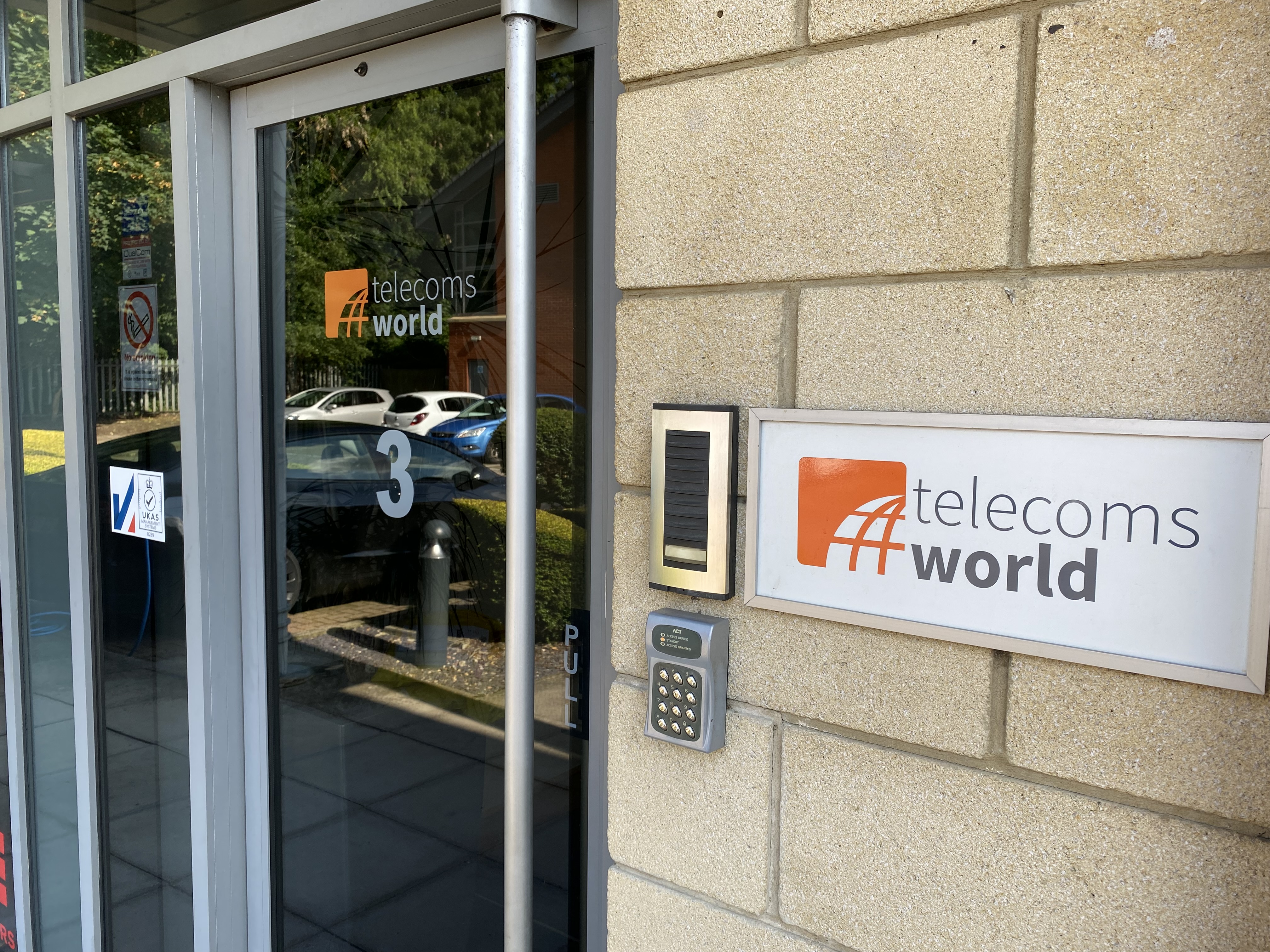 Telecoms world sign image 1