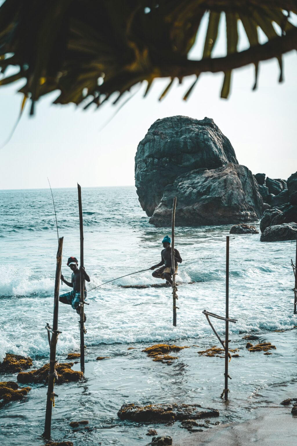 Stilt fishing