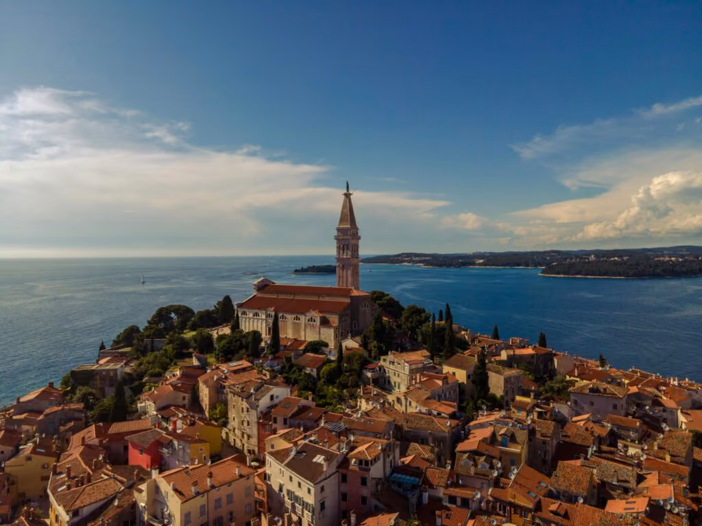 Rovinj stad Kroatie