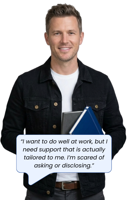 A Neurodiverse requesting for Neurodiversity training at Workplace