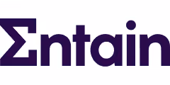 Entain company logo with stylized Greek letter Sigma replacing the E.