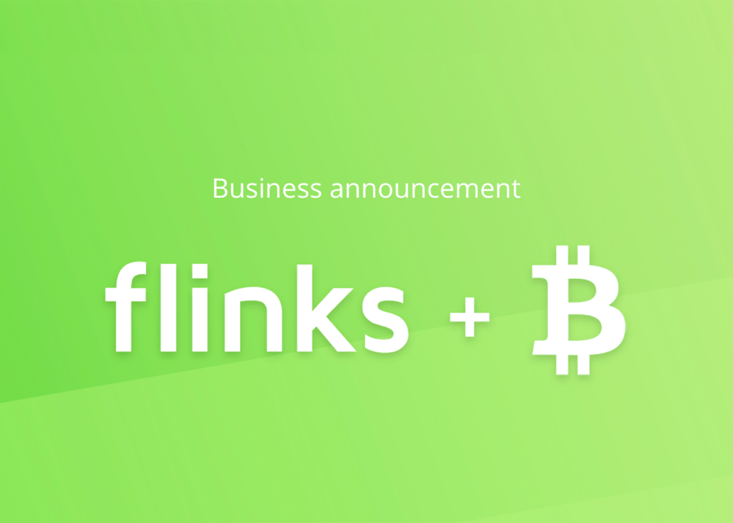 Flinks Enters the Cryptocurrency Space