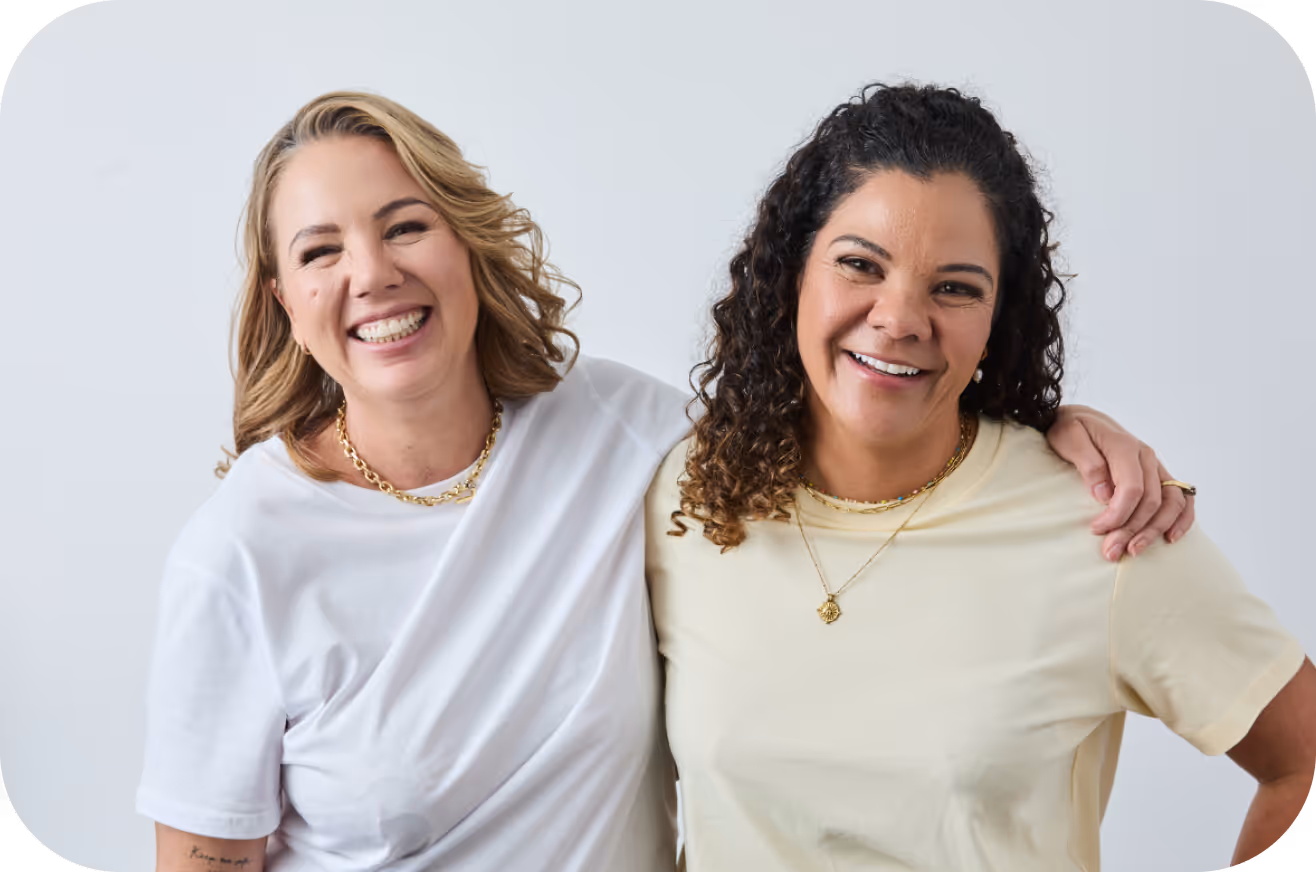 Founders Dr Michelle Pinto and Renee Phillips