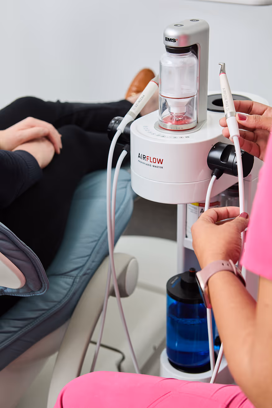 Airflow for pain-free cleaning