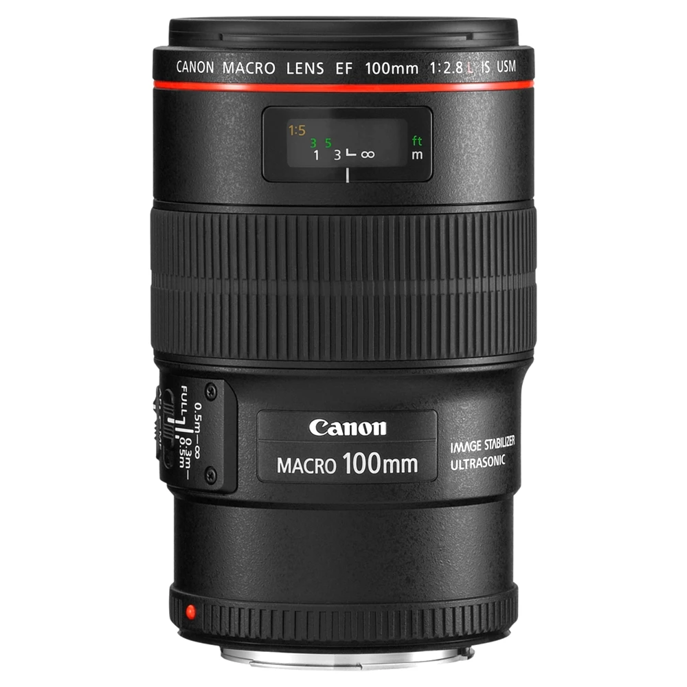 Objectif Canon EF 100mm Macro L f/2.8 IS USM