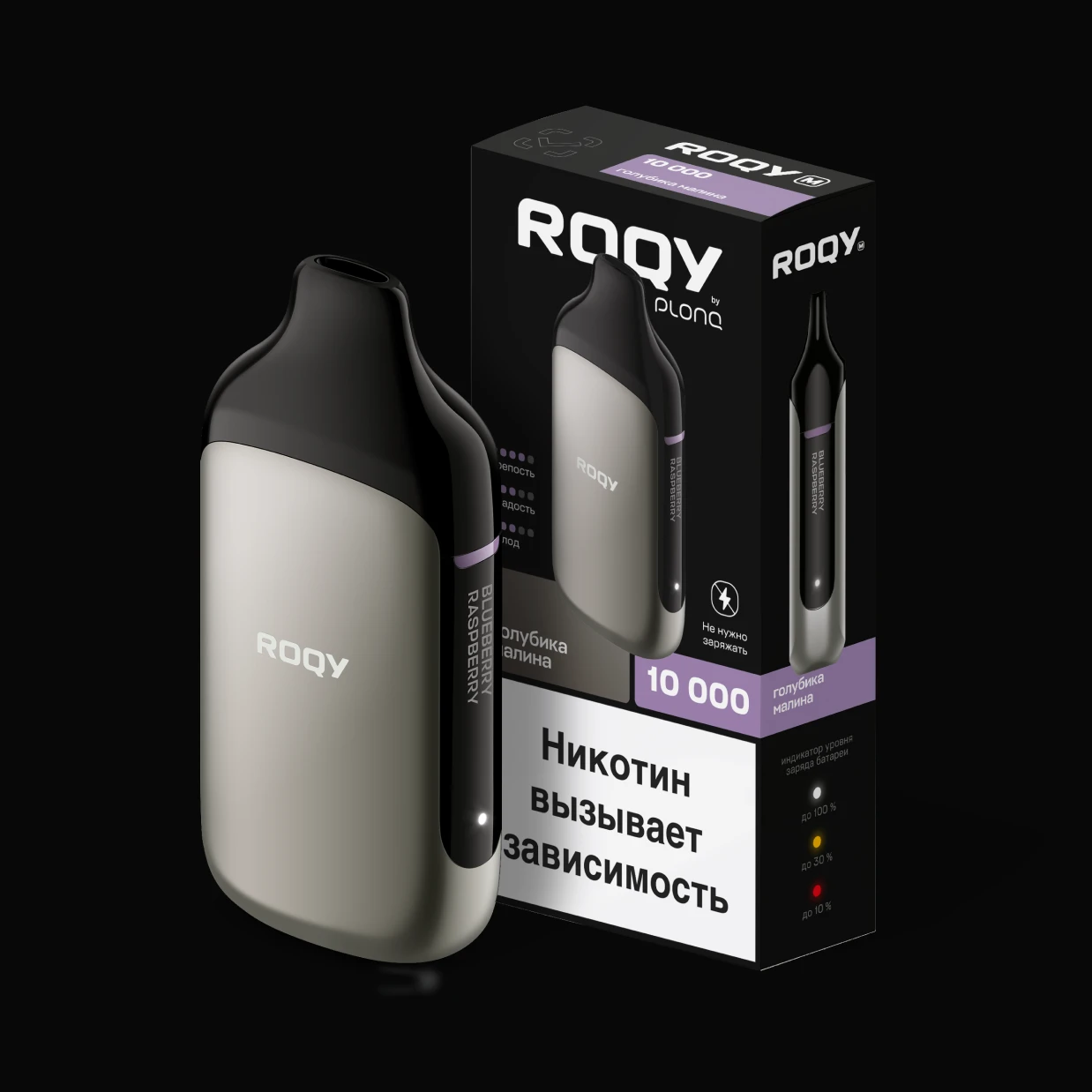 Летнее сочетание голубики и малины с лёгкой ягодной кислинкой