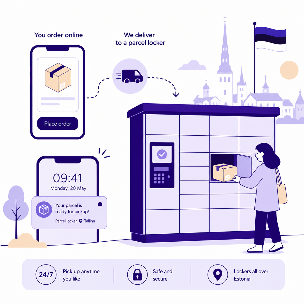 Parcel locker delivery