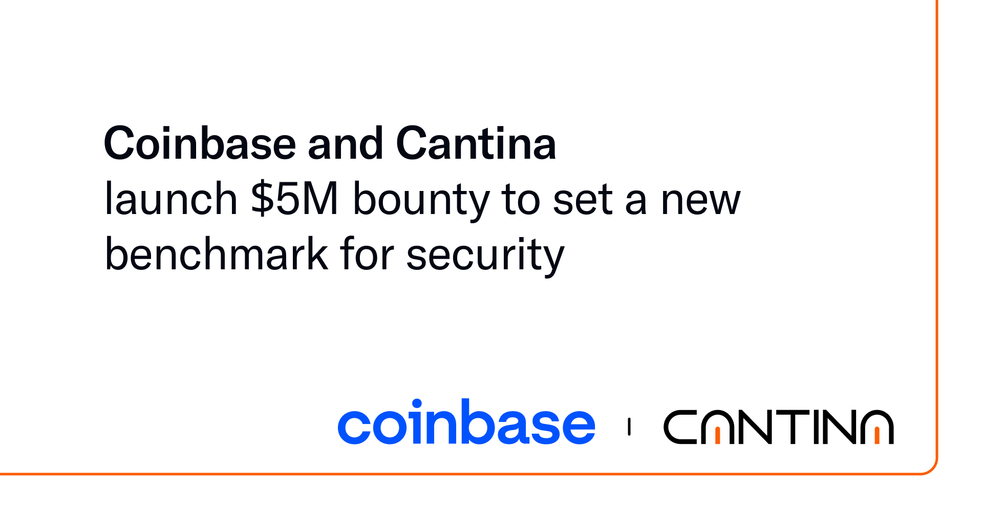 Explore how Coinbase’s $5M bug bounty on Cantina advances security best practices for institutional-grade onchain infrastructure.