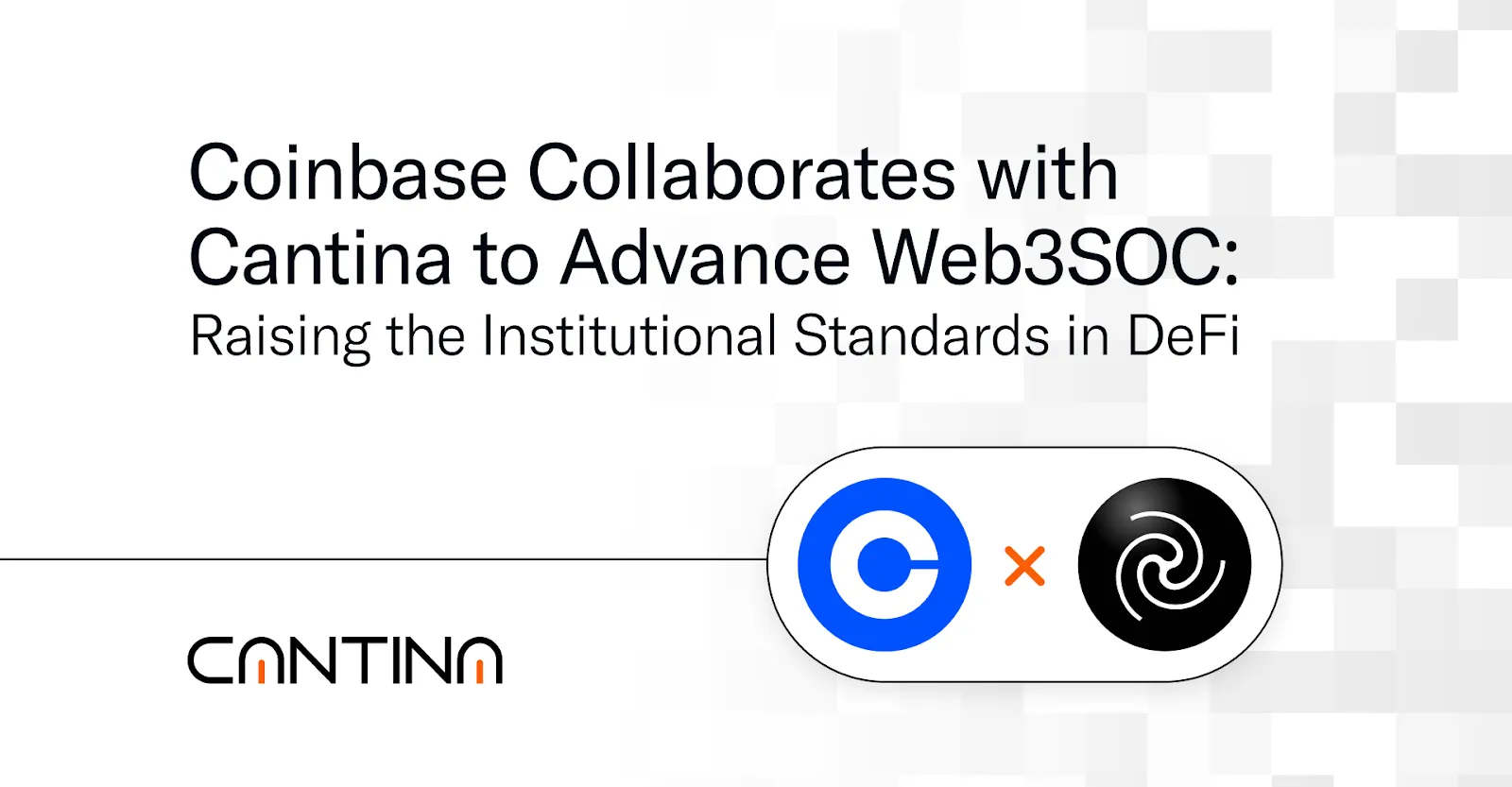 Web3SOC brings structured classification to DeFi. Coinbase partners with Cantina to advance institutional standards and transparency.