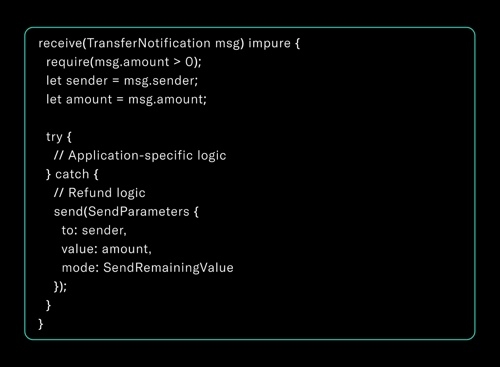 Secure and reusable Jetton transfer in Tact.