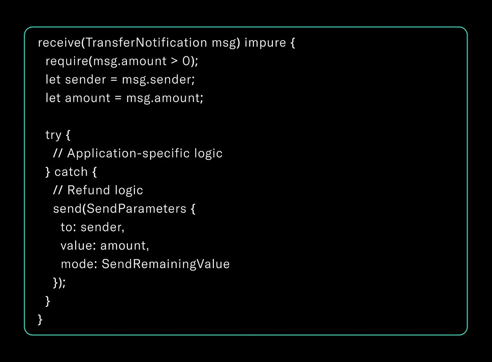 Secure and reusable Jetton transfer in Tact.