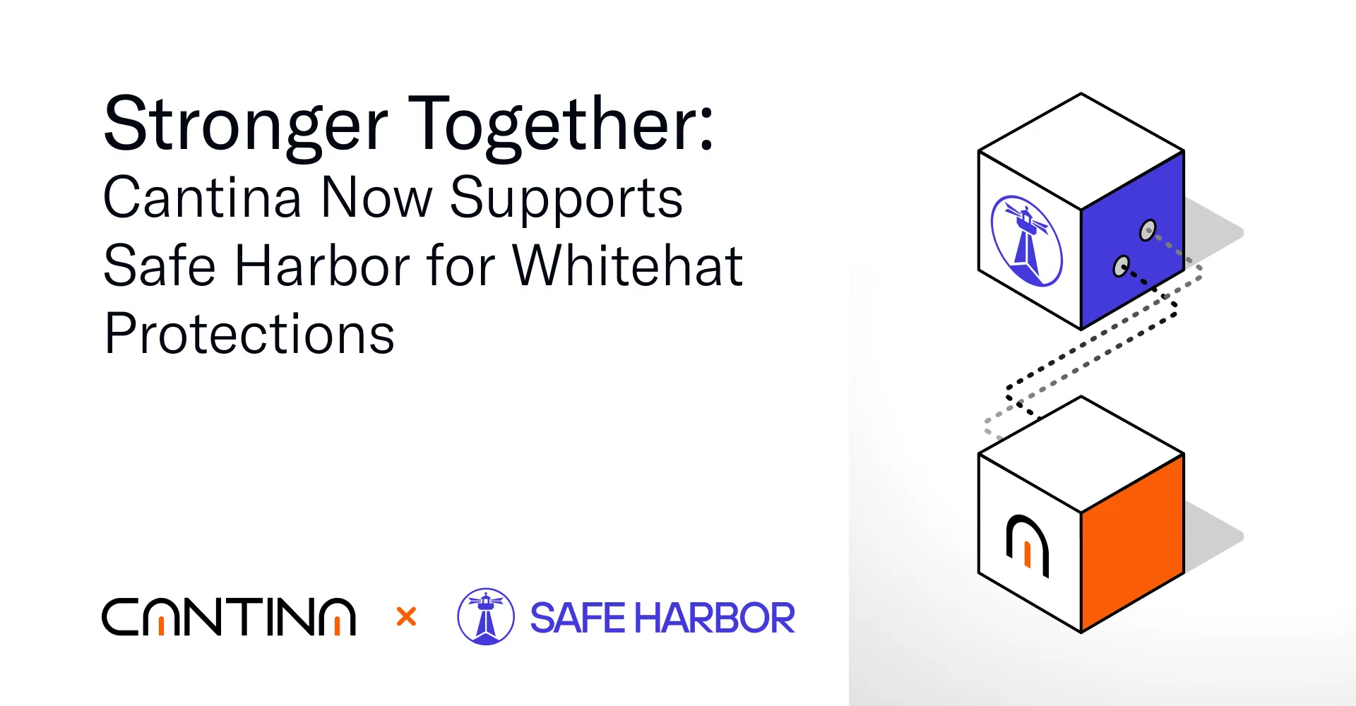 Cantina now supports Safe Harbor, providing legal protection for whitehats and stronger collaboration in Web3 bug bounty programs.