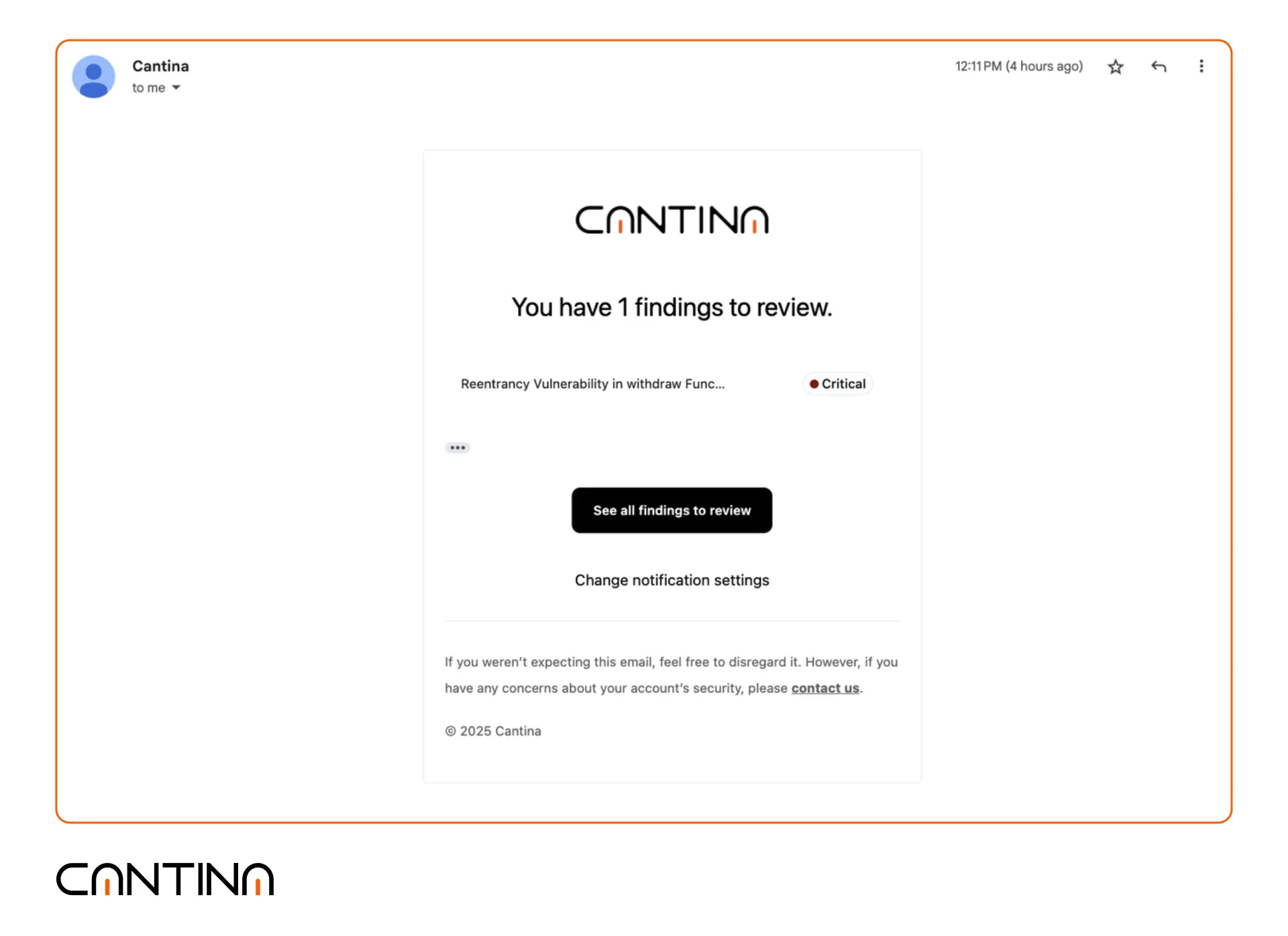 Cantina Code | Bounty Reminder Emails