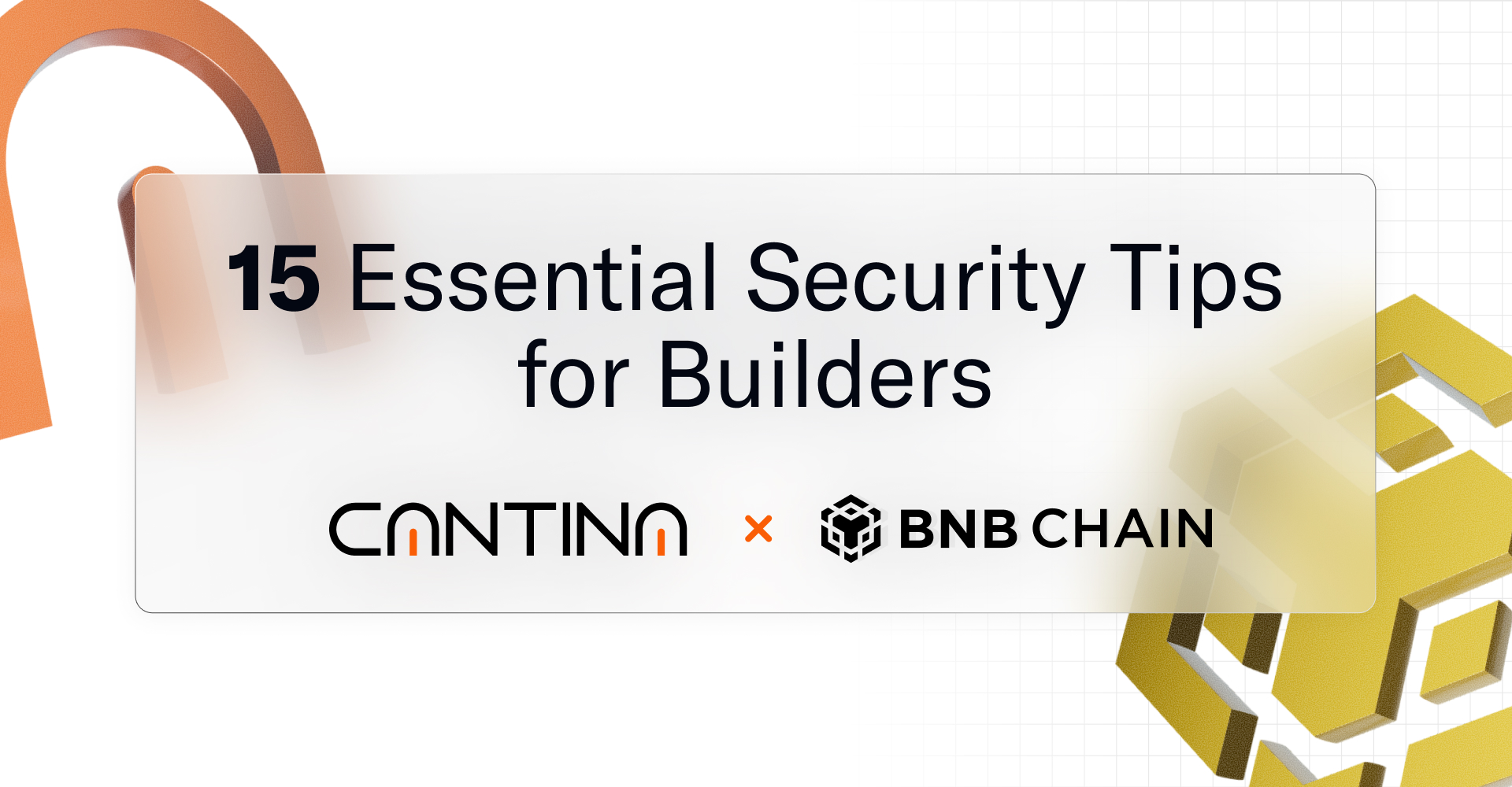 BNB Chain builder security checklist by Cantina