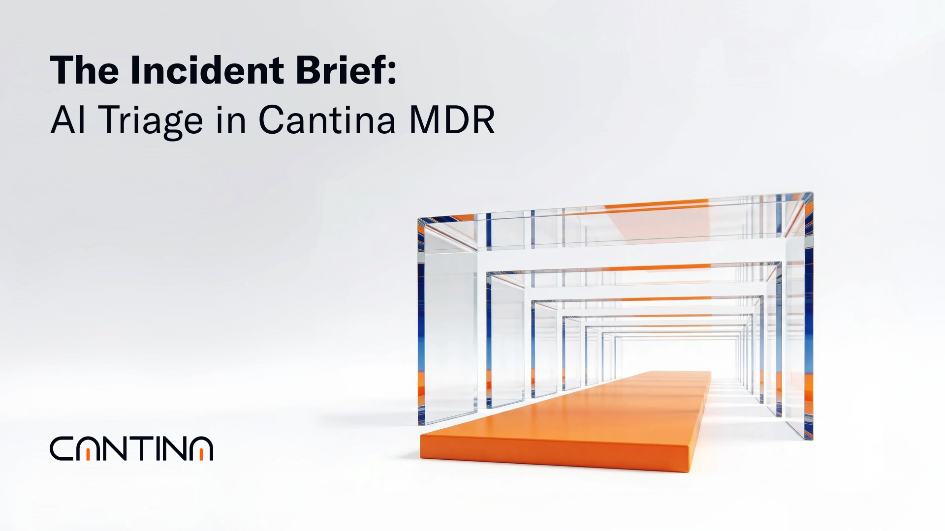 Structured AI triage for MDR turning alerts into a brief with scope impact evidence actions and audit ready context for faster escalation.