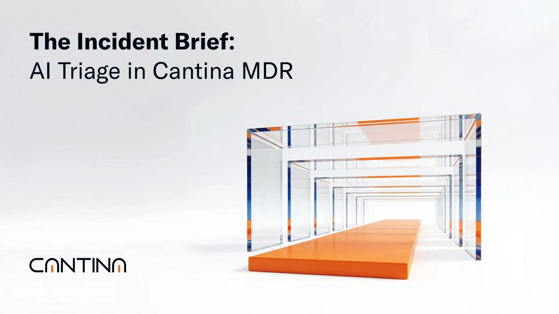 Structured AI triage for MDR turning alerts into a brief with scope impact evidence actions and audit ready context for faster escalation.