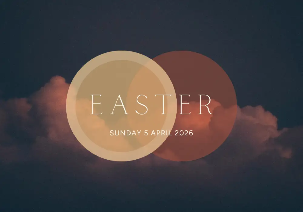 Small banner promoting the Kingscross Easter Event on April 5 2026