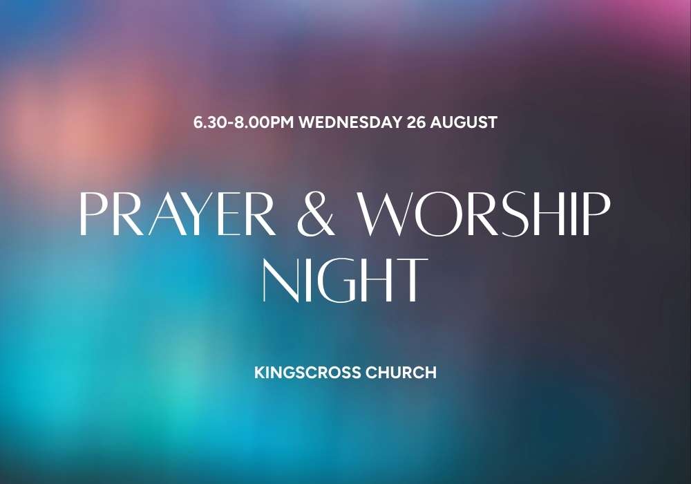 prayer and worship night event