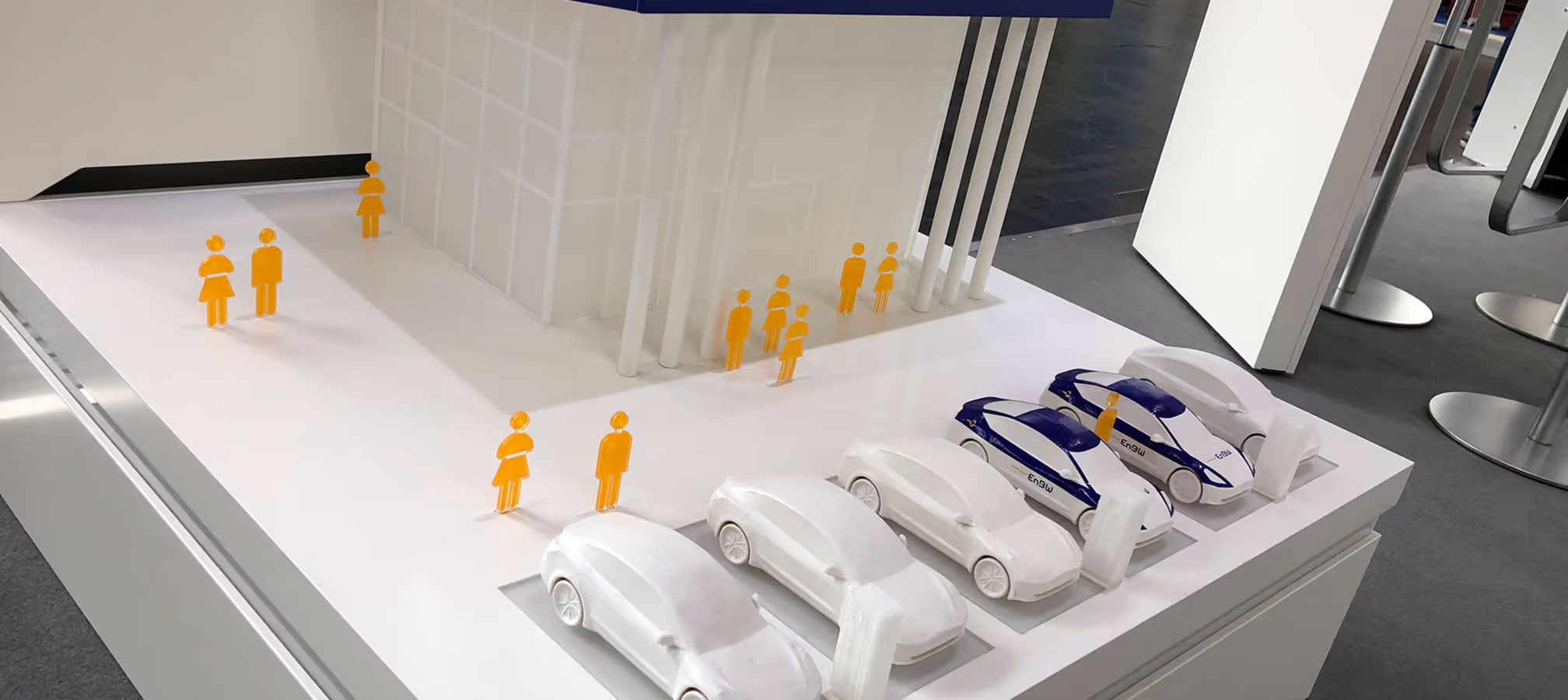Seit dem 23. April präsentiert EnBW die brandneue Version der EnBW mobility+ App auf der Hannover Messe.