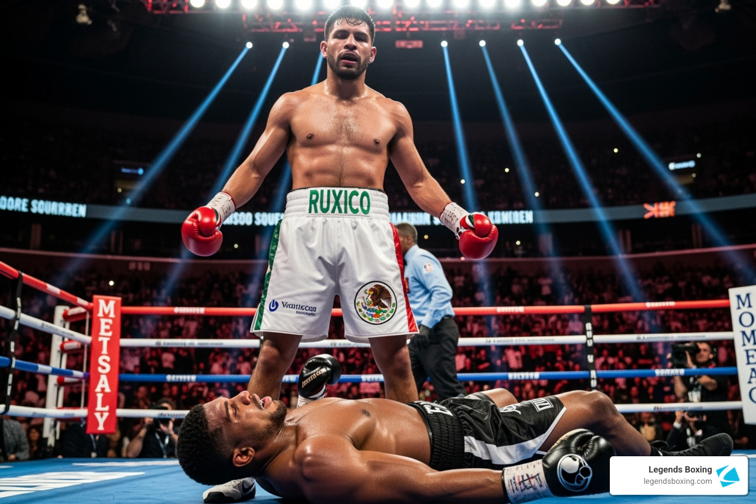 Andy Ruiz Jr. after knocking down Anthony Joshua - boxing odds history Andy Ruiz Jr. after knocking down Anthony Joshua - boxing odds history