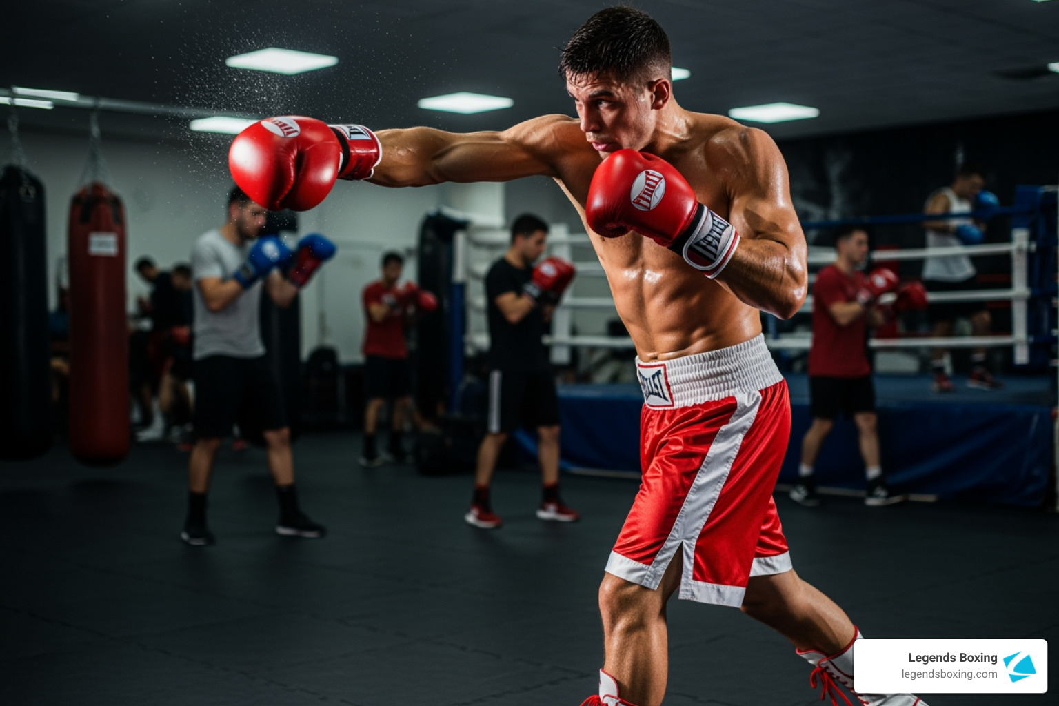 boxer throwing an uppercut - boxer moves boxer throwing an uppercut - boxer moves