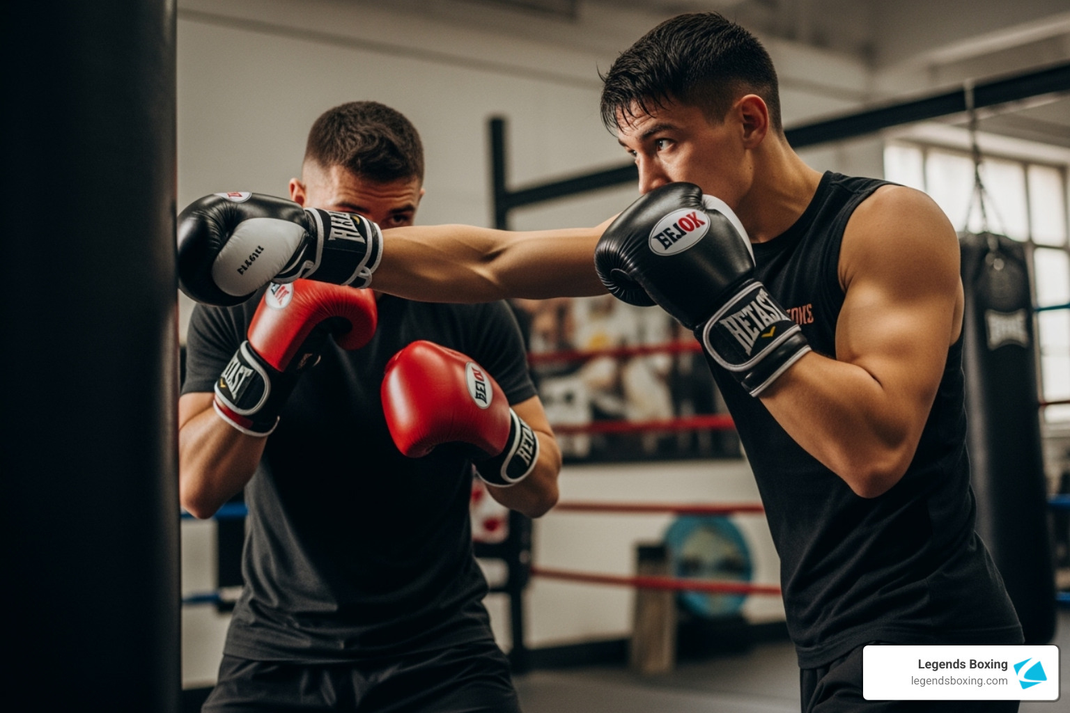 Six core punches: Jab, Cross, Lead Hook, Rear Hook, Lead Uppercut, Rear Uppercut - heavy bag combinations Six core punches: Jab, Cross, Lead Hook, Rear Hook, Lead Uppercut, Rear Uppercut - heavy bag combinations
