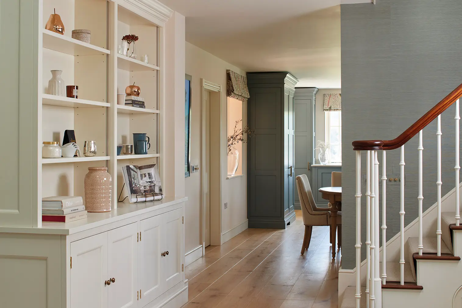 Custom joinery for Hampshire farmhouse.