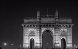An image of Berlin in black and white