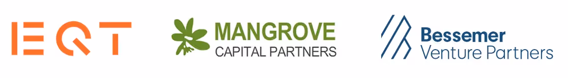 EQT, Mangrove Capital Partners, Bessemer Venture Partners