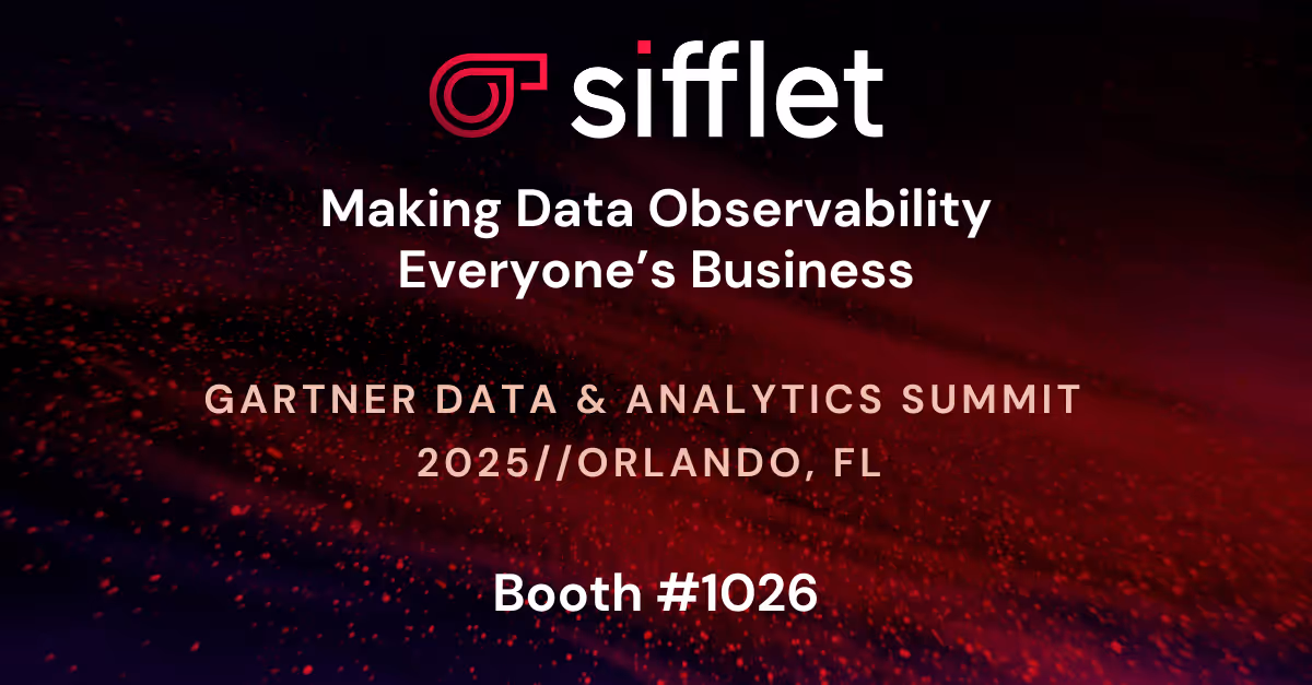 Meet us at Gartner Data & Analytics Summit Orlando 2025!