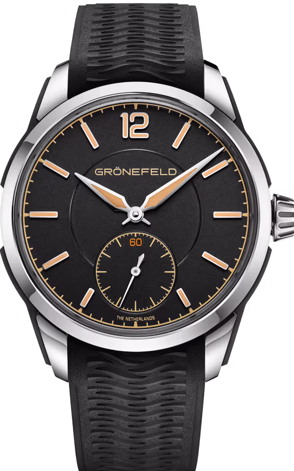 1969 DeltaWorks - Black strap with rubber clad inserts