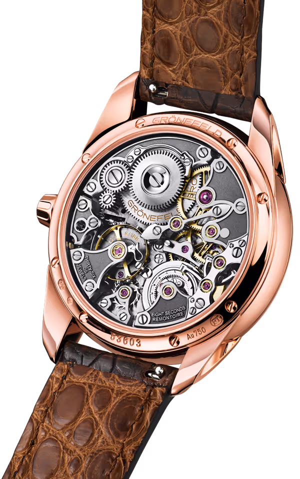 1941 Remontoire - Red Gold with salmon dial