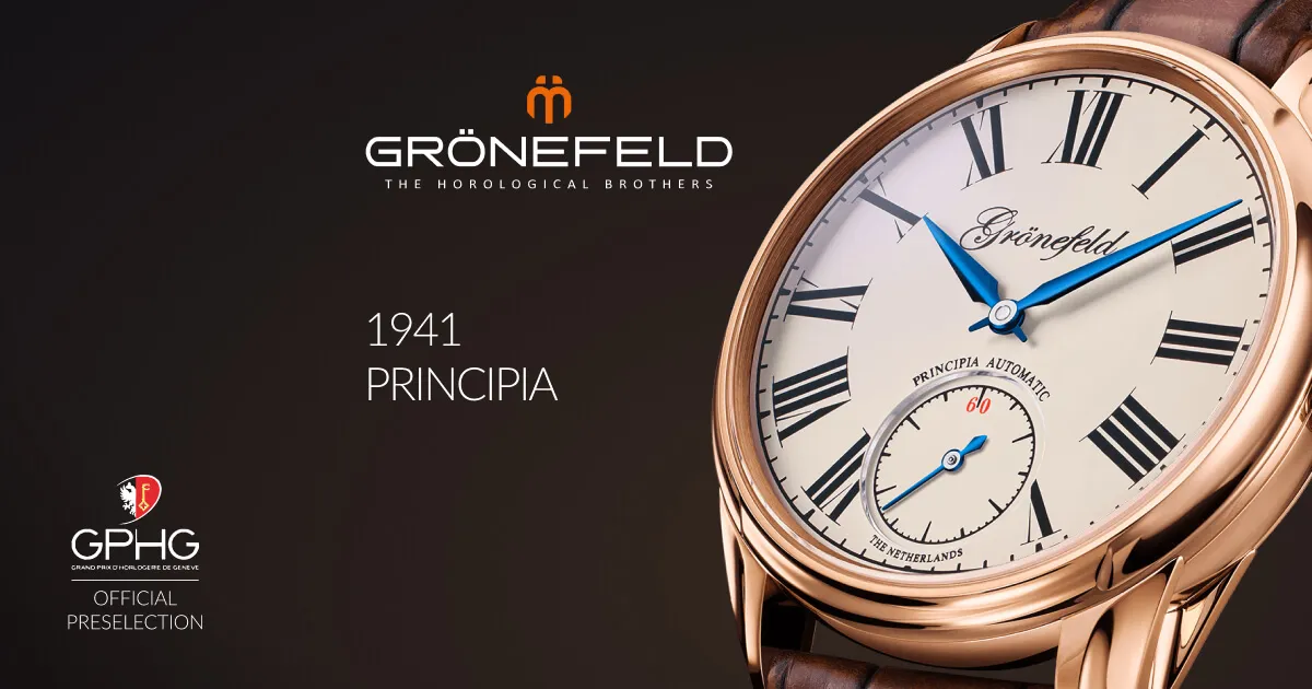 ロズイー 1941 Principia • Grönefeld - The Horological Brothers