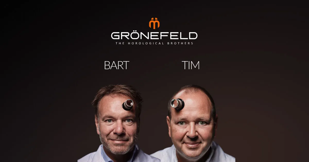 Gronefeld Bart & Tim • Grönefeld - The Horological Brothers